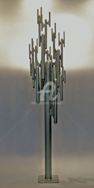 Sculpture intitulée "CIRCUS-CACTUS" par Thierry Singer De Polignac - Spencer (Prince Singer de Polignac-Spencer), Œuvre d'ar…
