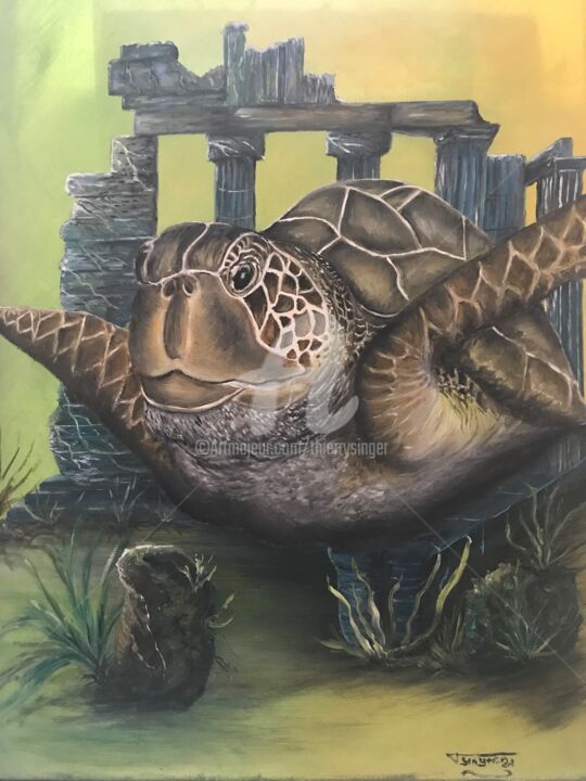 Œuvre d'art: Poséidon - Déesse tortue