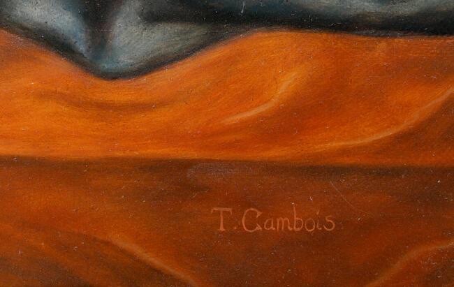 Pittura intitolato "Signature" da Thomas Cambois, Opera d'arte originale