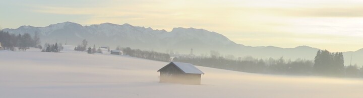 Fotografie mit dem Titel "Winternebel Teil 2" von Thomas Hempel, Original-Kunstwerk, Nicht bearbeitete Fotografie