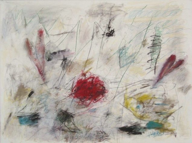 Pintura titulada "Abstract on Paper #…" por Thomas Pierce Mudd, Obra de arte original