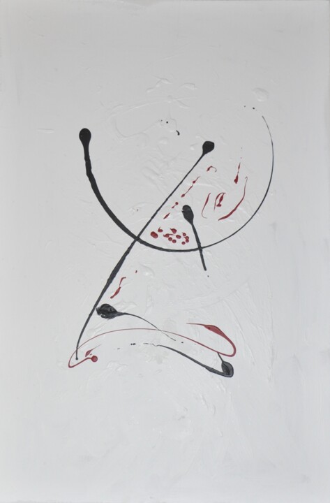 Malerei mit dem Titel "Pi" von Thomas W. Nordmeier, Original-Kunstwerk, Acryl