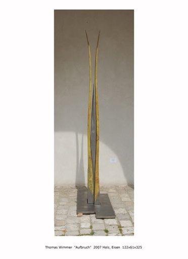 Sculpture intitulée "to open ways" par Thomas Wimmer, Œuvre d'art originale