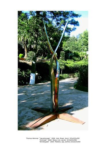Скульптура под названием "intricate" - Thomas Wimmer, Подлинное произведение искусства