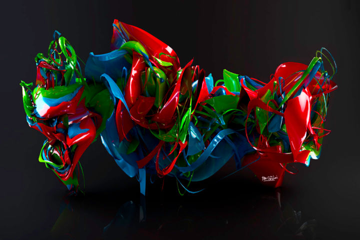 Arts numériques intitulée "DragonZion" par Tibo Cat Lion, Œuvre d'art originale