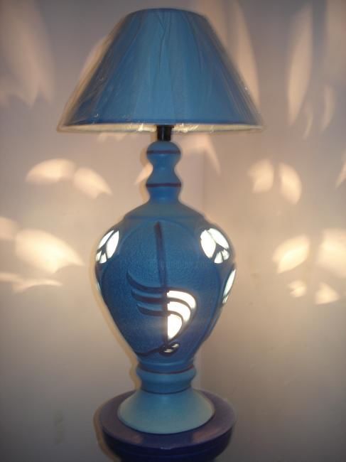 Peinture intitulée "vieuse bleu sculpté…" par Miloud Tikialine, Œuvre d'art originale,