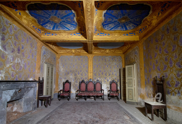 Φωτογραφία με τίτλο "Villa Dorata - Ital…" από Time Machine, Αυθεντικά έργα τέχνης, Ψηφιακή φωτογραφία Τοποθετήθηκε στο Αλου…