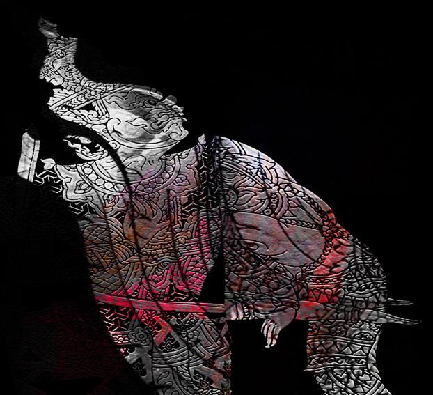 Arte digitale intitolato "le braser du dragon…" da Franco Timitilli, Opera d'arte originale