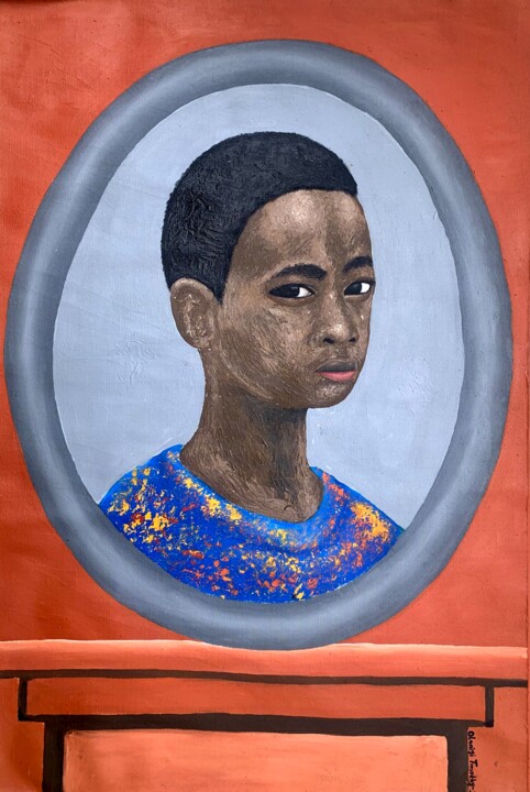 Malarstwo zatytułowany „My confidence 3” autorstwa Timothy Olaniyi, Oryginalna praca, Akryl