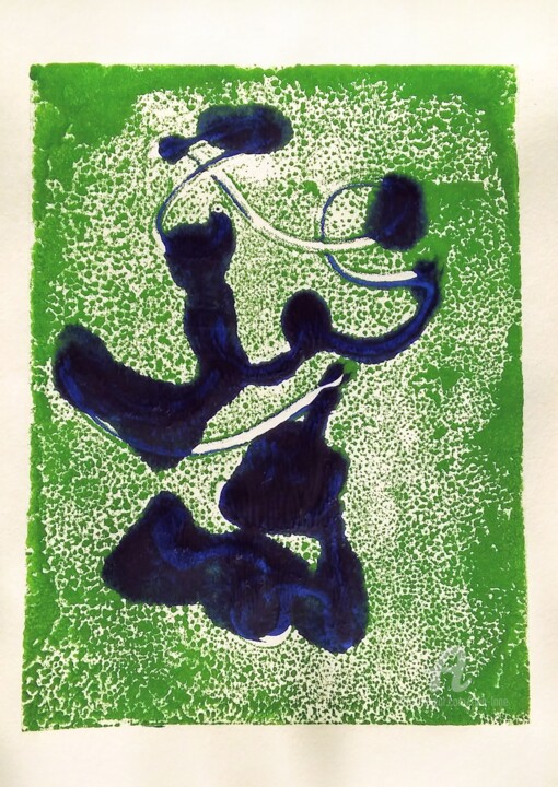 Printmaking titled "Rhiannons" by Tina Lane, Original Artwork