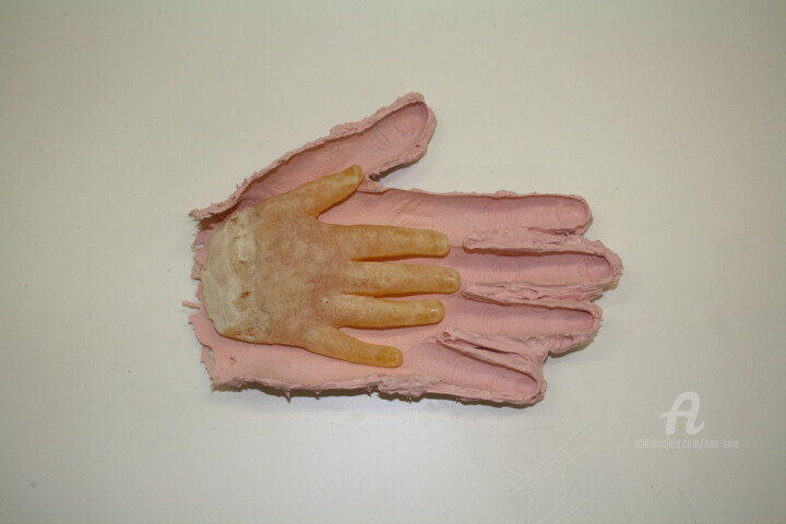 Escultura titulada "Hands" por Tina Lane, Obra de arte original