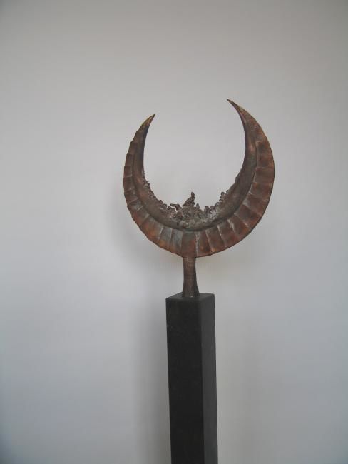 Sculpture intitulée "Cornan" par Tina Lintvelt, Œuvre d'art originale