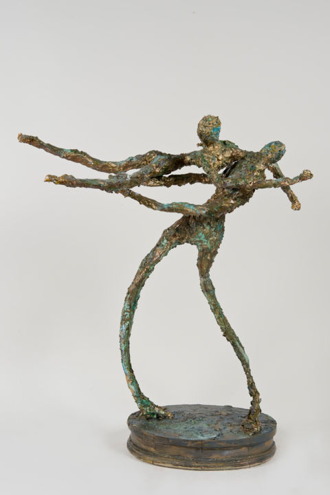 Sculpture titled "EMBRASSES" by G.Tivert-Gillemann, Original Artwork