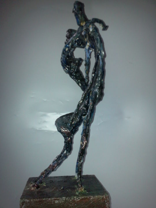 Sculpture titled "ENLACES-portable-11…" by G.Tivert-Gillemann, Original Artwork