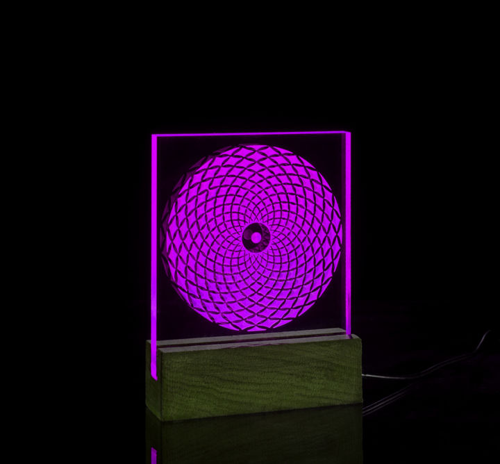 Digitale Kunst mit dem Titel "sphère 3" von Tayeb Keraoun, Original-Kunstwerk
