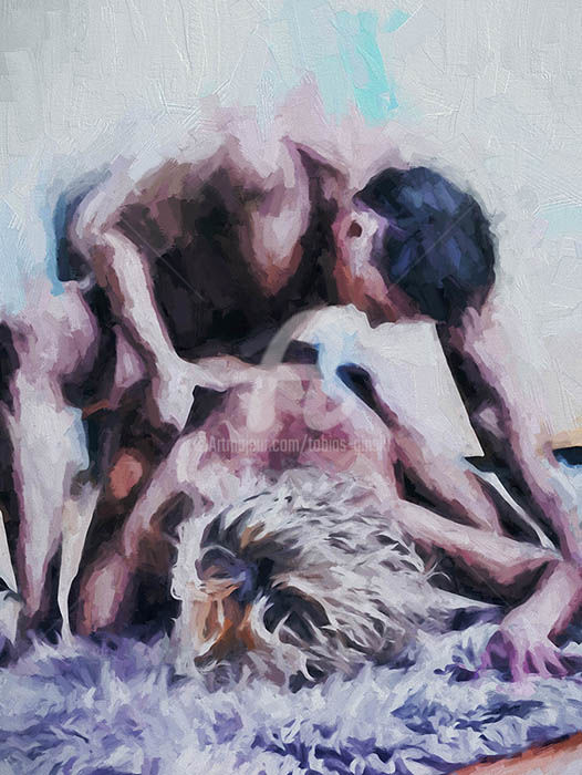 Digital Arts titled "ecstasy" by Tobias Ginski, Original Artwork, Digital Painting