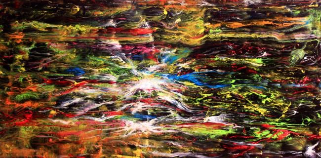 Malerei mit dem Titel "Edge of Forever" von Todd Breitling, Original-Kunstwerk, Öl