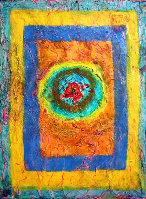 Malerei mit dem Titel "Inside Out" von Todd Breitling, Original-Kunstwerk, Öl
