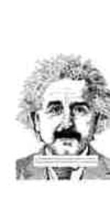 Digital Arts titled "Albert Einstein" by Tom Chavez, Original Artwork