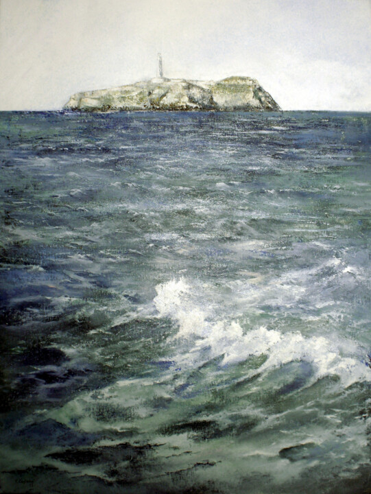Pintura titulada "Isla de Mouro" por Tomás Castaño, Obra de arte original, Oleo