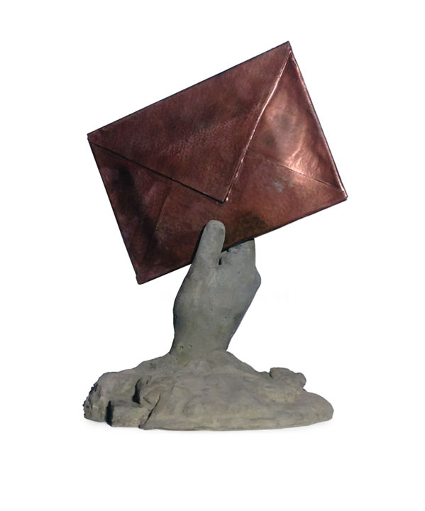 Sculpture titled "Underhand" by Tomas Hed, Original Artwork