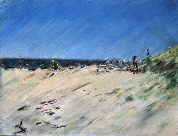 Dessin intitulée "Beach III" par Tomas Jokubonis Jr, Œuvre d'art originale