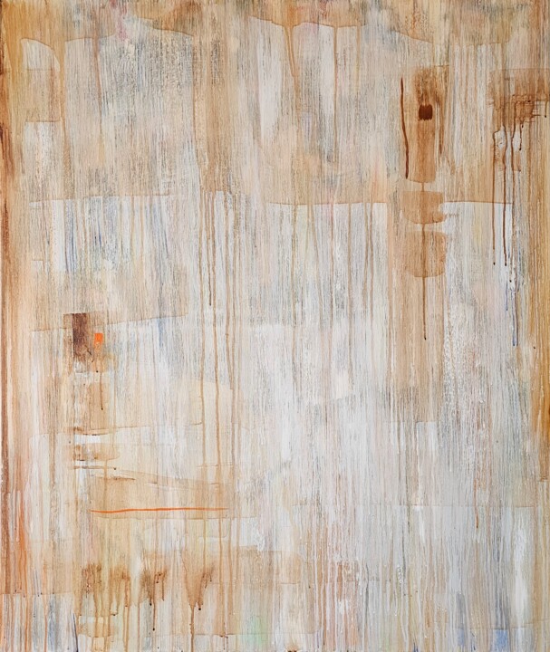 Pintura titulada "Мёд" por Tomas Ožinskas, Obra de arte original, Acrílico Montado en Bastidor de camilla de madera
