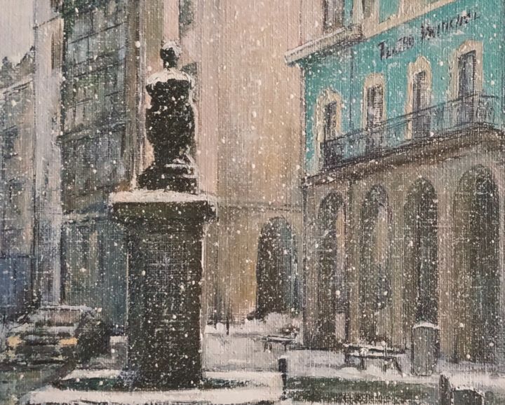 Teatro Principal Reinosa, 绘画 由Tomás Castaño Artmajeur