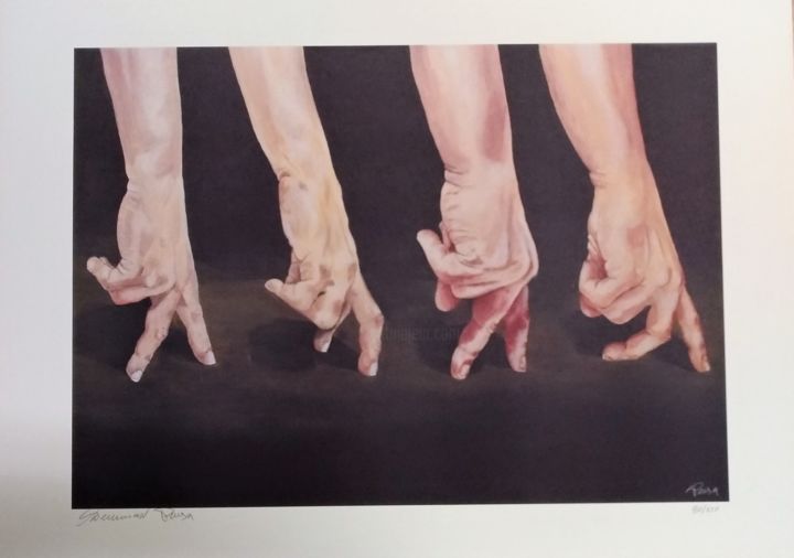 Incisioni, stampe intitolato "Abbey Road" da Tommaso Pensa, Opera d'arte originale, Litografia