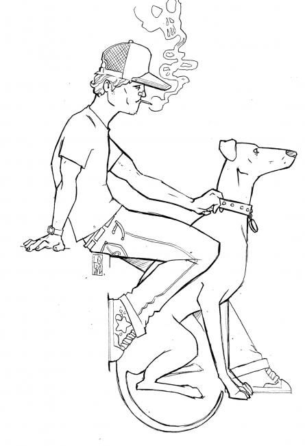 Disegno intitolato "DaRiO & dAdO" da Tommatwock, Opera d'arte originale,