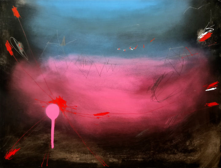 Peinture intitulée "MY DREAM BOAT" par Tom Sipas, Œuvre d'art originale, Huile
