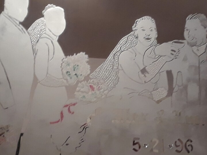 Картина под названием "Alex & Lucy" - Tonjua Lyles, Подлинное произведение искусства