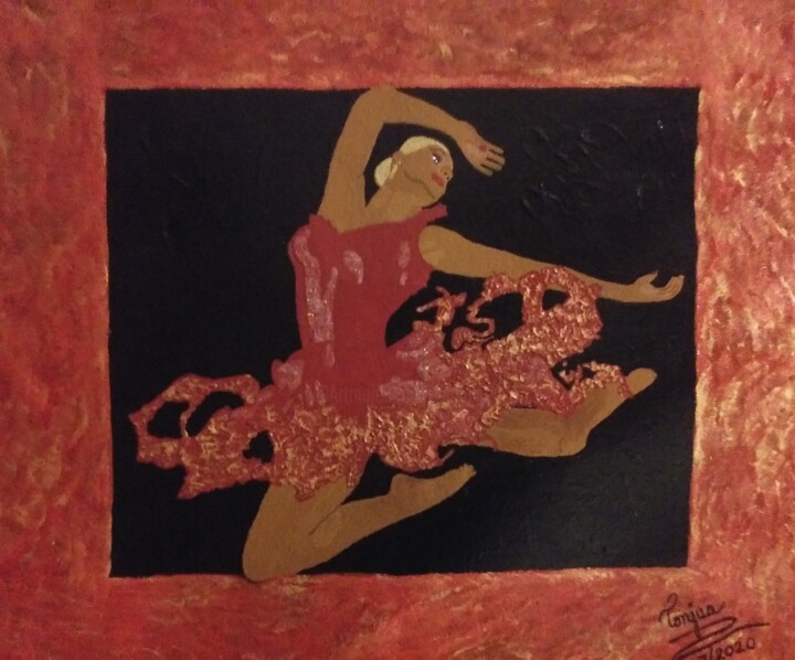 Malarstwo zatytułowany „Soar Triumphantly!” autorstwa Tonjua Lyles, Oryginalna praca, Akryl