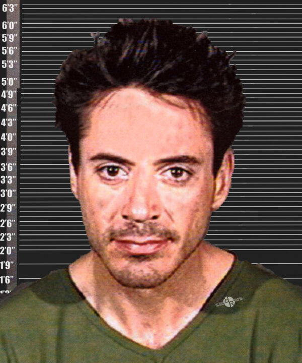 Pintura titulada "Robert Downey Jr Mu…" por Tony Rubino, Obra de arte original, Acrílico Montado en Bastidor de camilla de m…