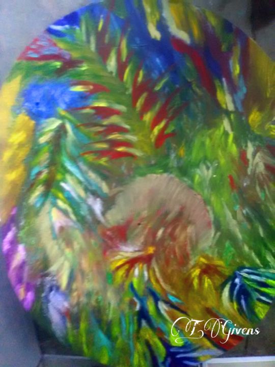 Painting titled "T.Givens" by T. Givens, Original Art,