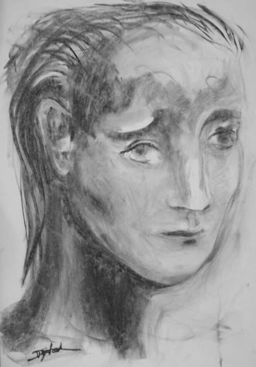Sad Girl, Dibujo por Toon Diepstraten | Artmajeur