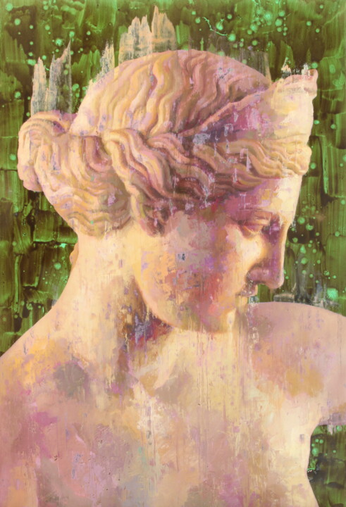 「Venus de Capua.」というタイトルの絵画 Torregarによって, オリジナルのアートワーク, オイル