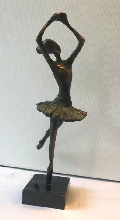 "Ballet" başlıklı Heykel Kristof Toth tarafından, Orijinal sanat, Bronz