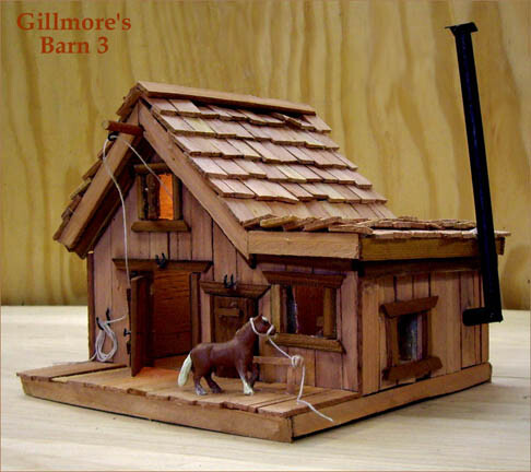 Escultura titulada "Gillmore's Barn 3 s…" por Tower, Obra de arte original