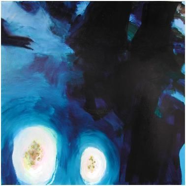 Schilderij getiteld "Ningaloo Reef 1" door Andrew Trahair, Origineel Kunstwerk