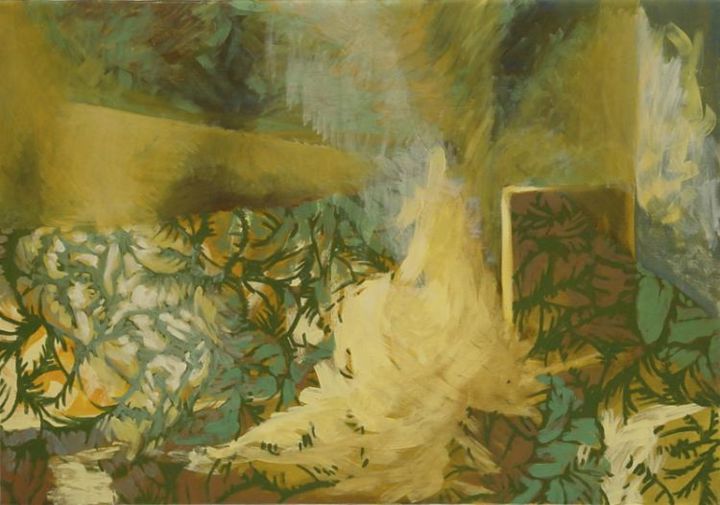 Peinture intitulée "sleep under the tab…" par Tetenica, Œuvre d'art originale