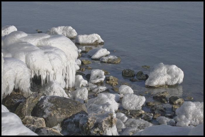 Photography titled "winter sea" by Tetenica, Original Artwork