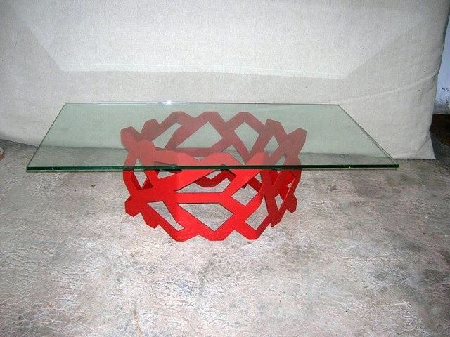 Diseño titulada "TABLE BASSE EPSILON" por Robert Damas Le Roger, Obra de arte original