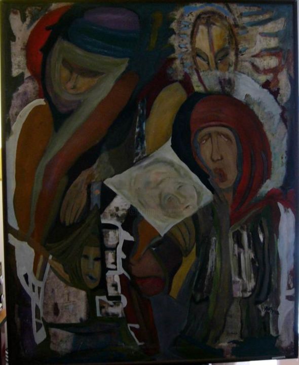 Картина под названием "saviour" - Markosa, Подлинное произведение искусства
