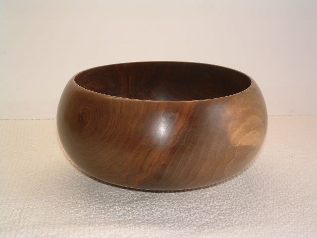 Sculpture titled "Walnut Bowl #14" by David Tremaine, Original Artwork