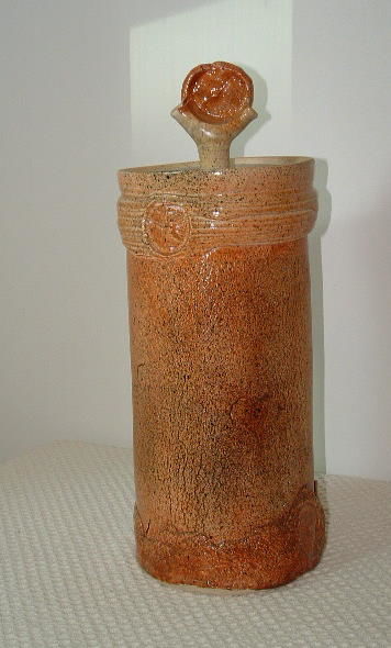 Sculpture titled "Ceramic Jar" by David Tremaine, Original Artwork, Ceramics