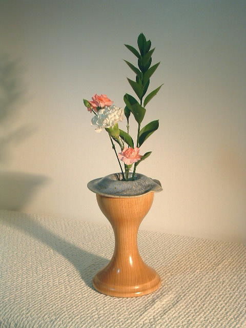 Sculpture intitulée "Ikebana #5" par David Tremaine, Œuvre d'art originale, Bois