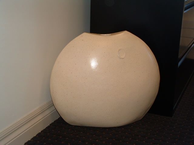 Sculpture titled "Moon I" by David Tremaine, Original Artwork, Ceramics