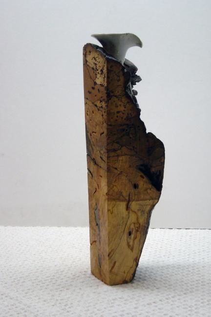 Sculpture titled "Natural Vase" by David Tremaine, Original Artwork