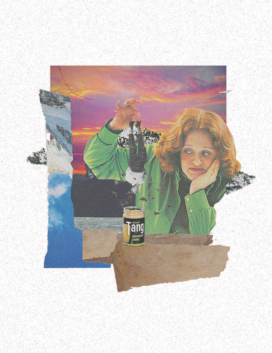 Digital Arts titled "LET IT SINK" by Beatriz Trentino, Original Art, Collages